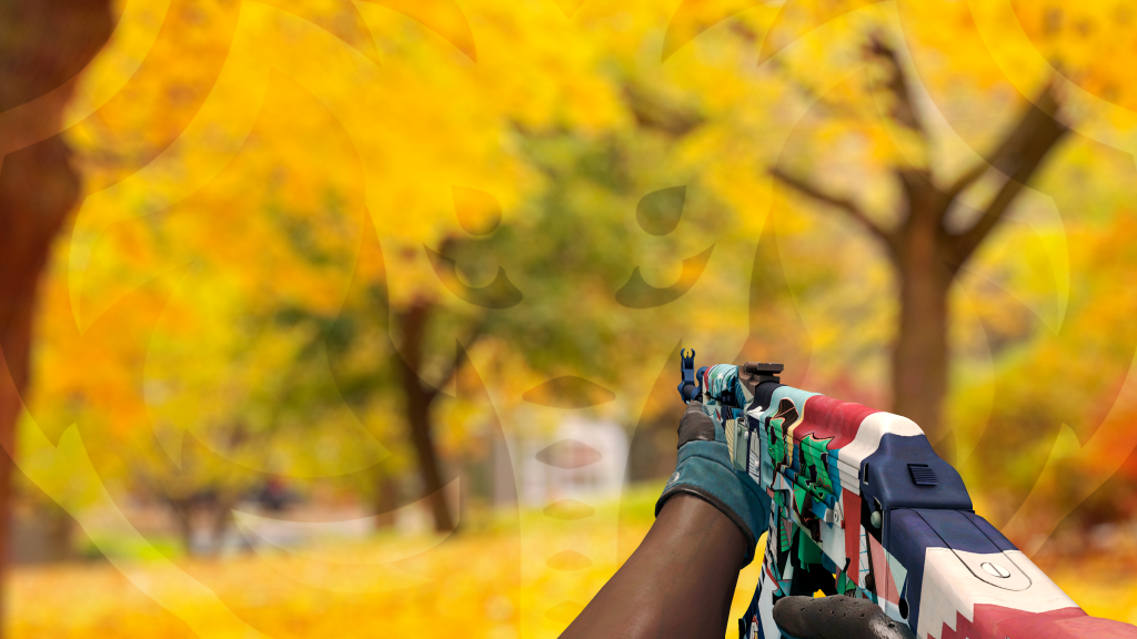 AK-47 MU53U com Luva Entrelaçamento Lunar