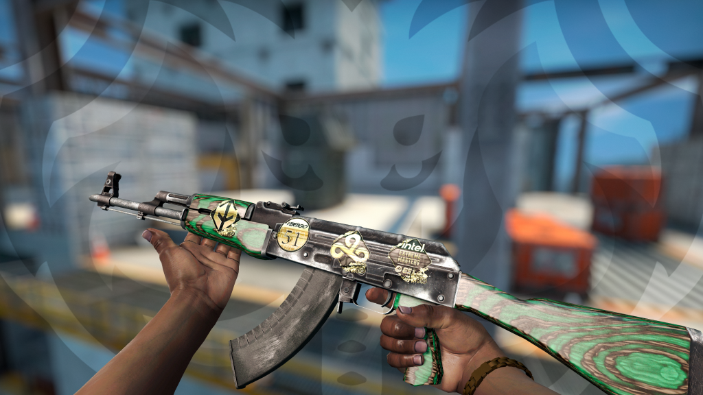 AK-47 Verde Laminado Souvenir