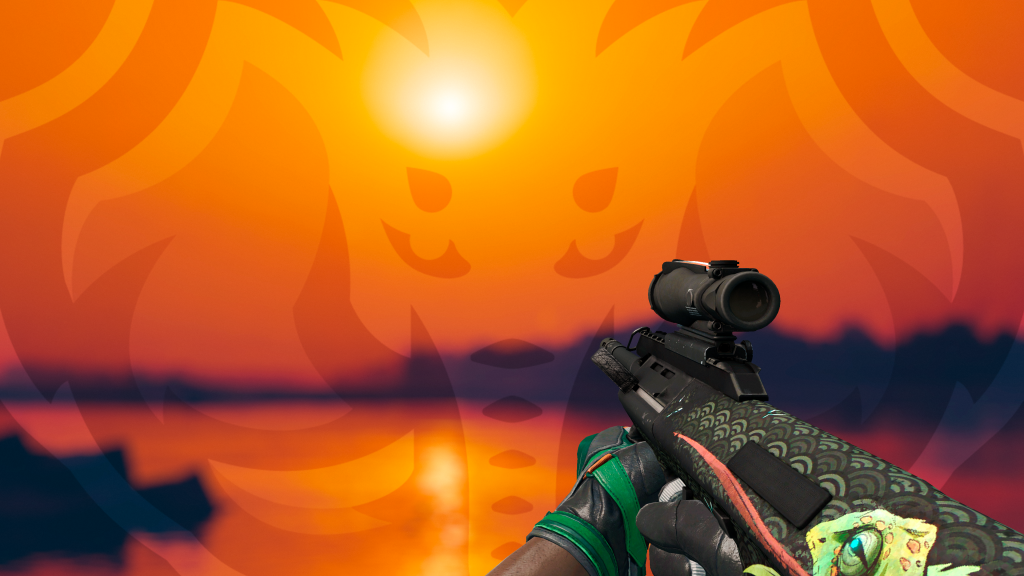 AUG Camaleão com Luva Tartaruga