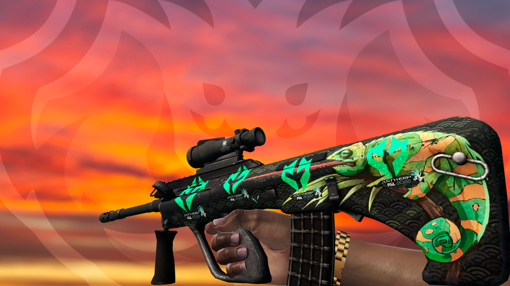 AUG Camaleão com adesivo Imperial