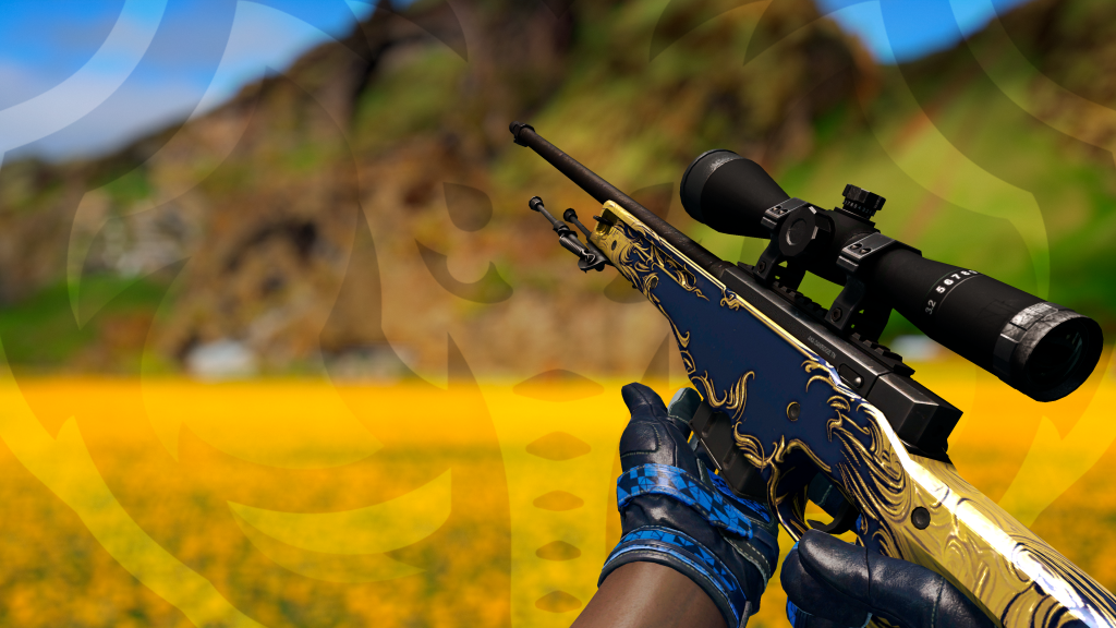 AWP Man-o’-war com Luva Polígono