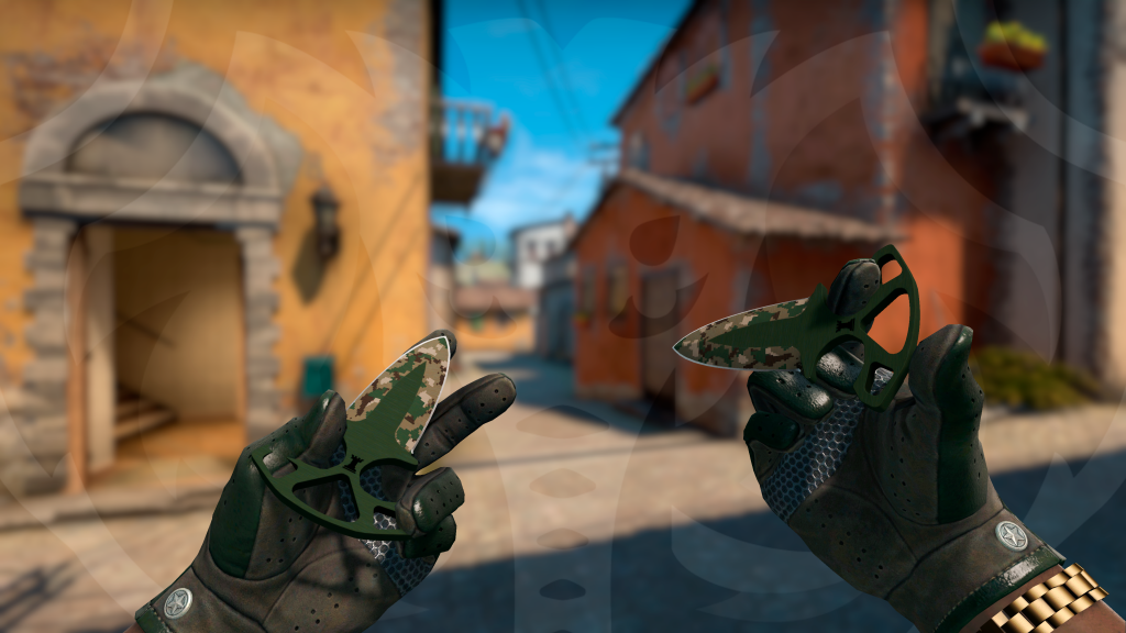 Adagas Sombrias Camuflagem Digital Floresta Luva Piloto Verde