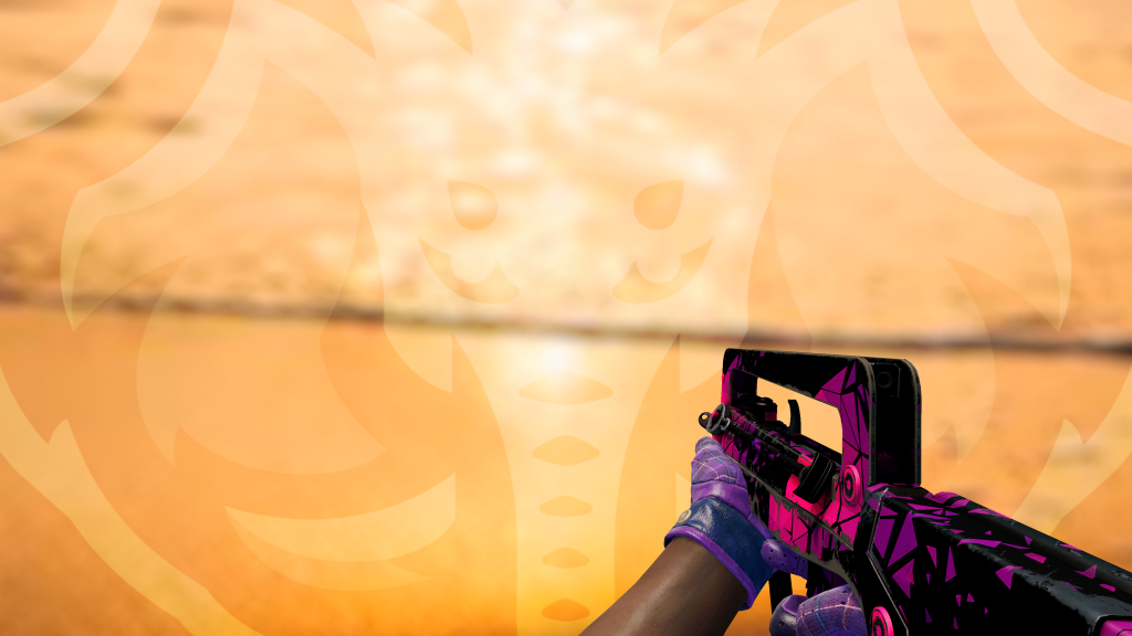 FAMAS Pulso com Luva Xadrez Imperial