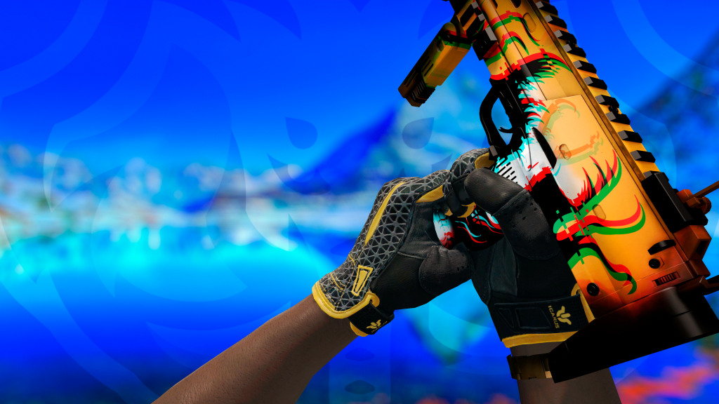 MP7 Aparição Abissal com Luva Omega