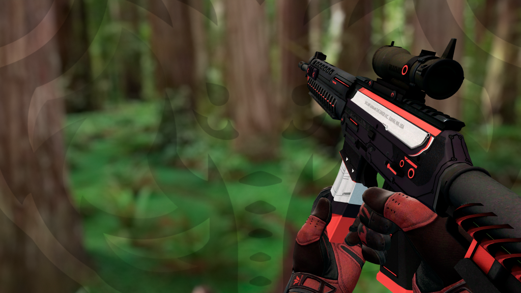 SG 553 Cyrex com Luva Shemagh