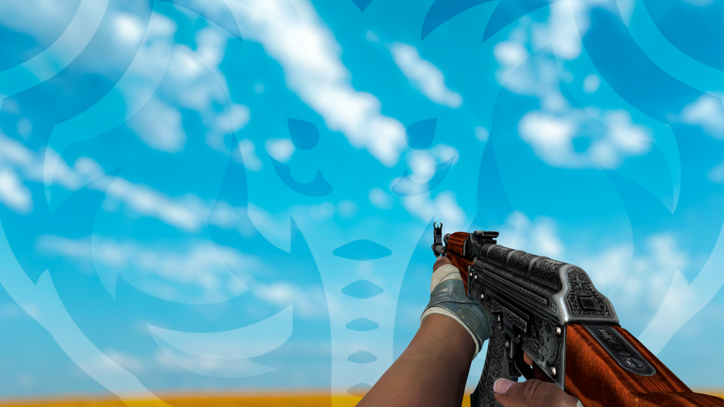 AK-47 Cartel com Faixas Fita Adesiva