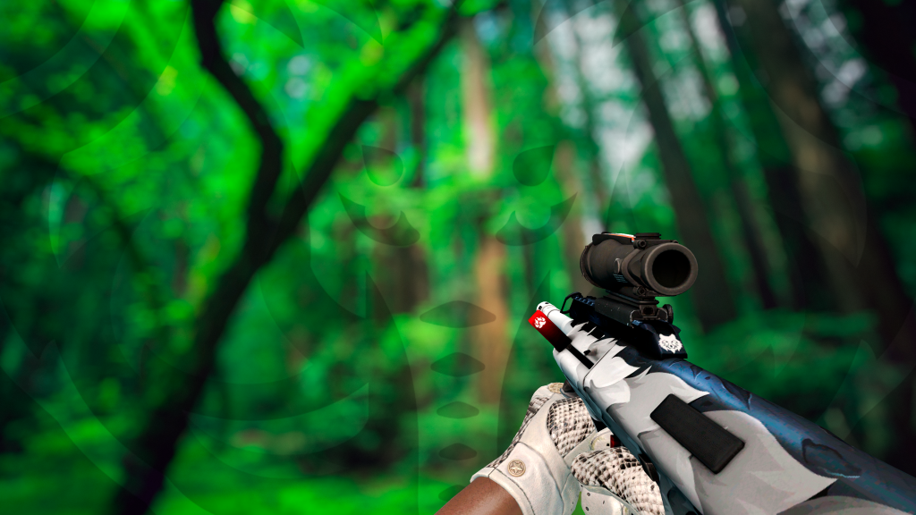 AUG Lobo Ártico com Luva Rei Cobra