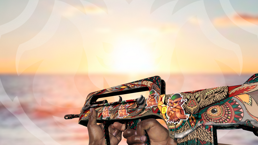 FAMAS Olho de Atena com adesivo War Owl