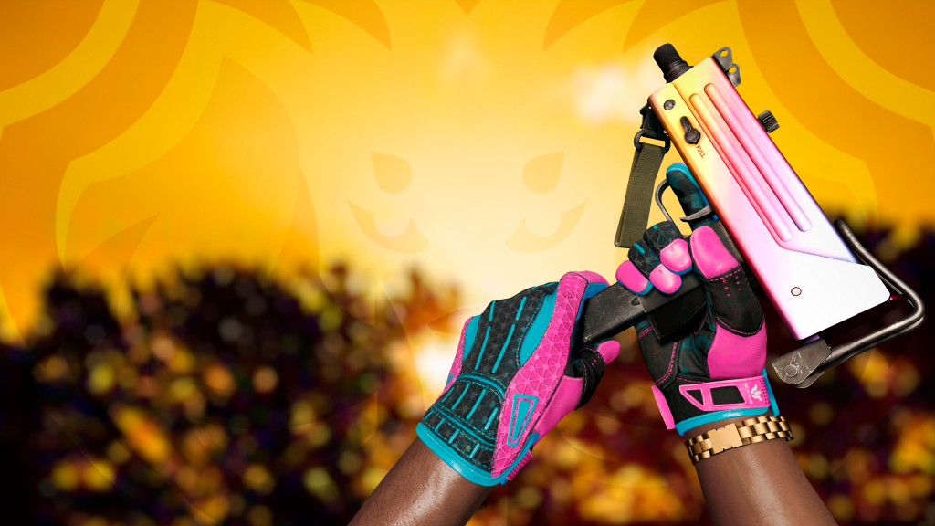 MAC-10 Degradê com Luva Vício