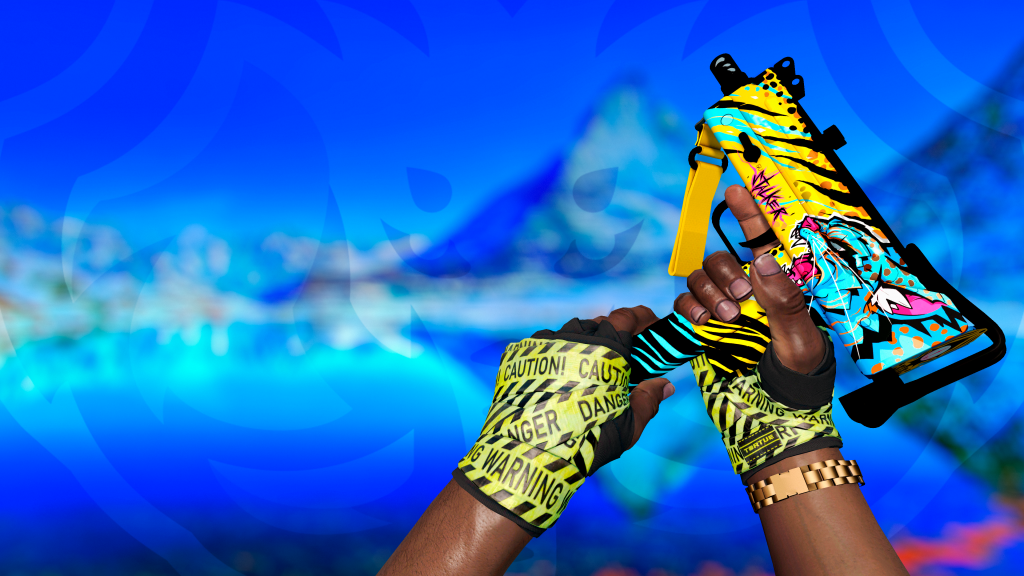 MAC-10 Perseguidora com Faixas Cuidado