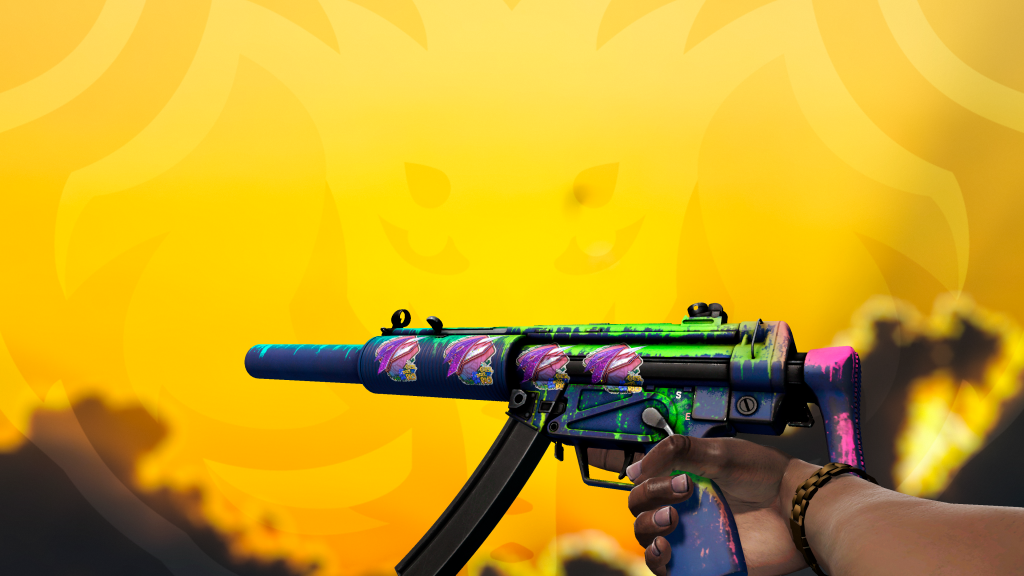 MP5-SD Fósforo com adesivo 9z