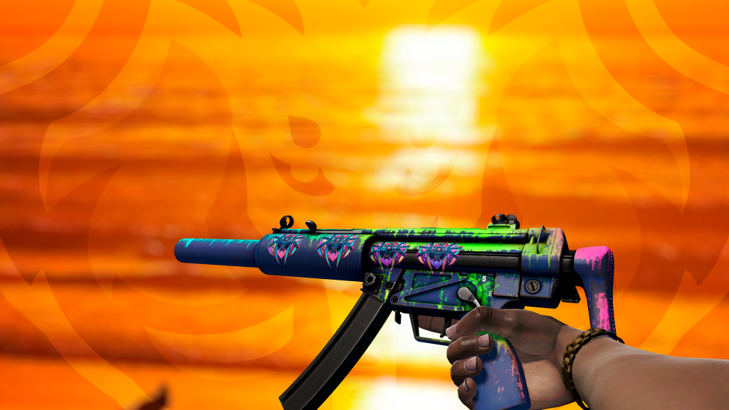 MP5-SD Fósforo com adesivo Mentor