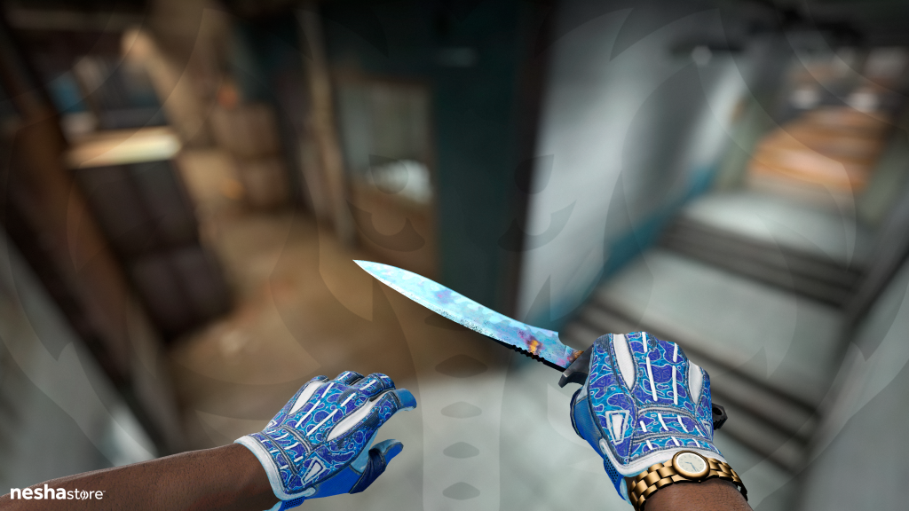 Classic Knife Case Hardened Blue Gem