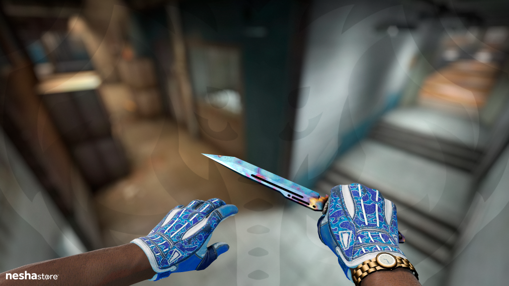 Parachord Knife Case Hardened Blue Gem