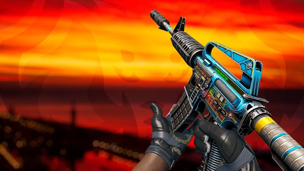 M4A1-S Painel de Controle com Luva Eclipse