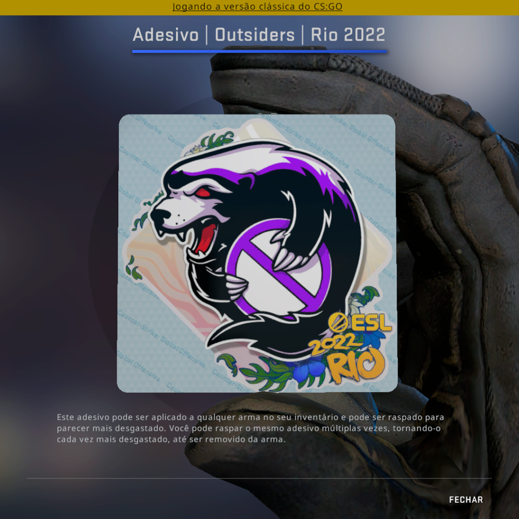 Outsiders Rio 2022 CSGO