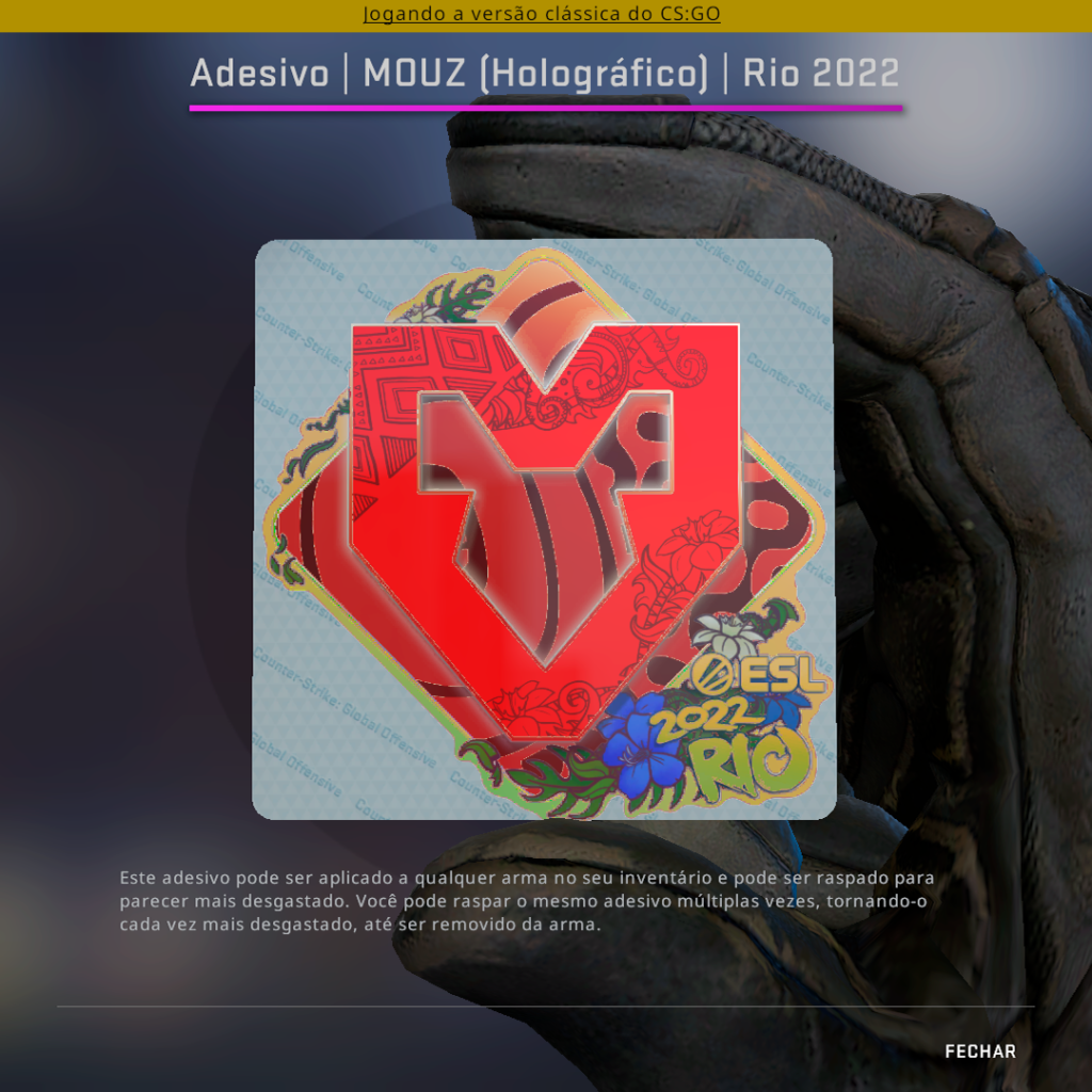 MOUZ Holo Rio 2022 CSGO