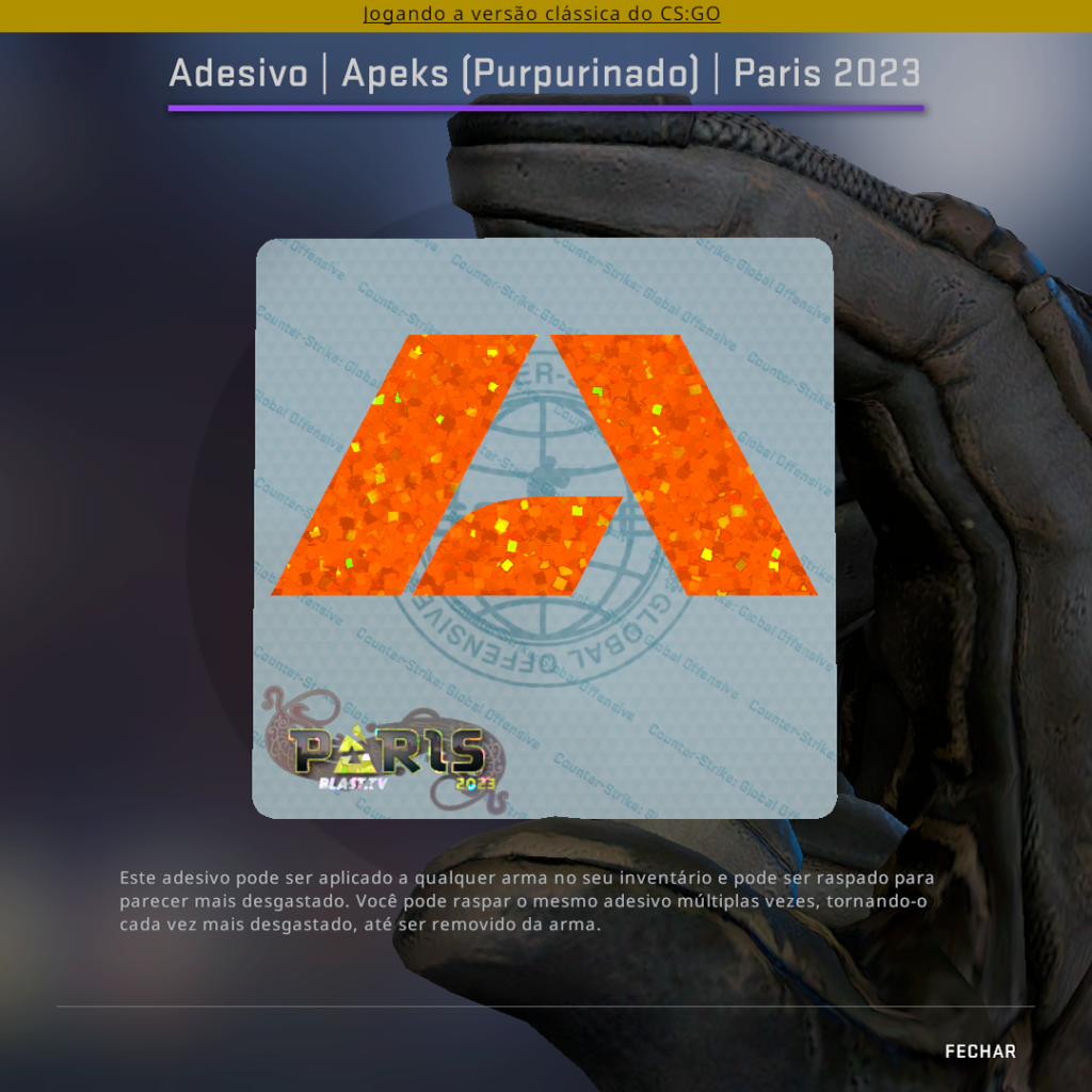 Apeks Glitter 2023 CSGO