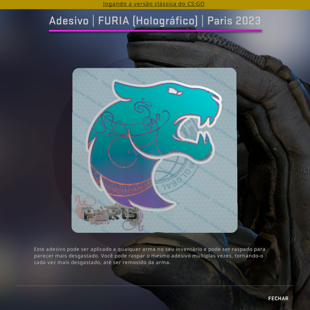 FURIA Holo 2023 CSGO