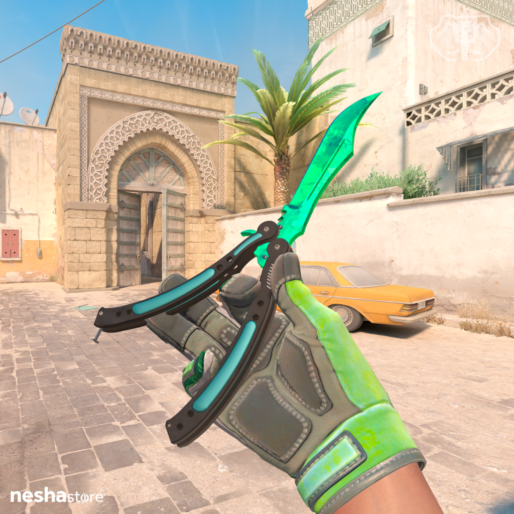 Butterfly Gamma Doppler Emerald CS2