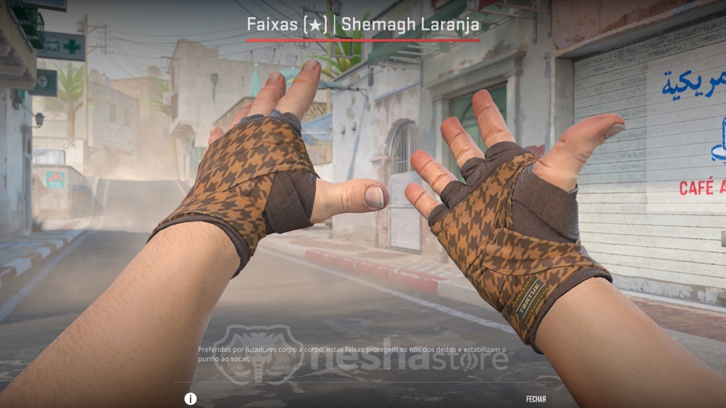 Faixas | Shemagh Laranja