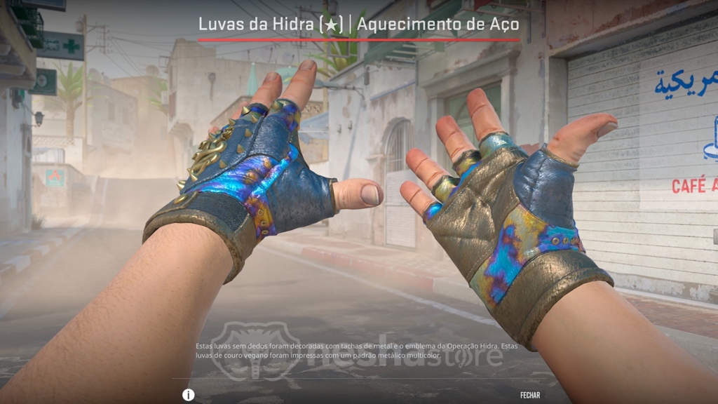 Luvas da Hidra | Aquecimento de Aço