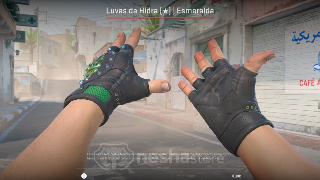 Luvas da Hidra | Esmeralda