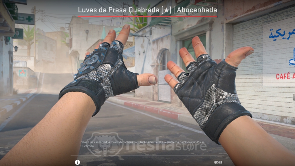 Luvas da Presa Quebrada | Abocanhada