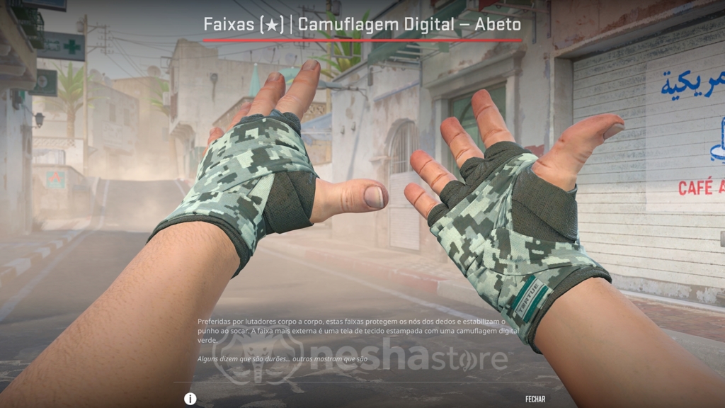 Faixas | Camuflagem Digital - Abeto