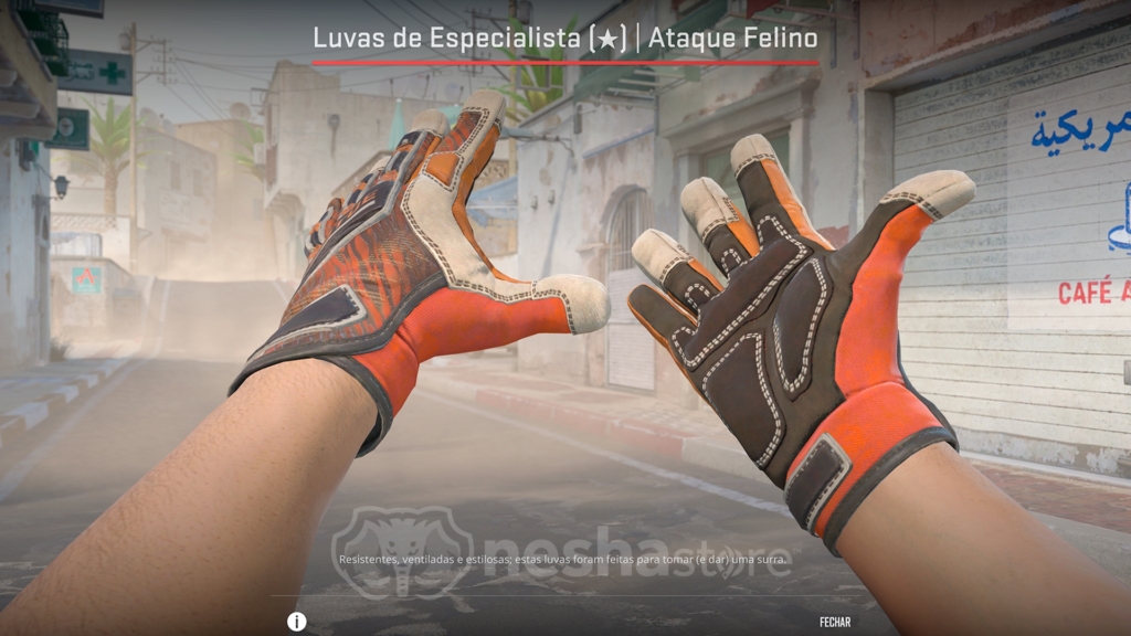 Luvas de Especialista | Ataque Felino