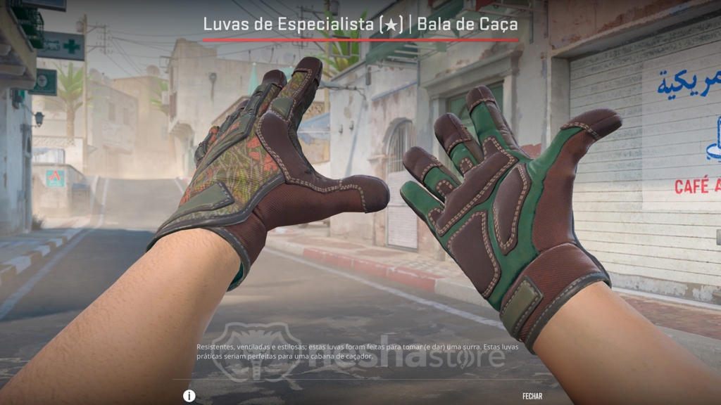 Luvas de Especialista | Bala de Caça