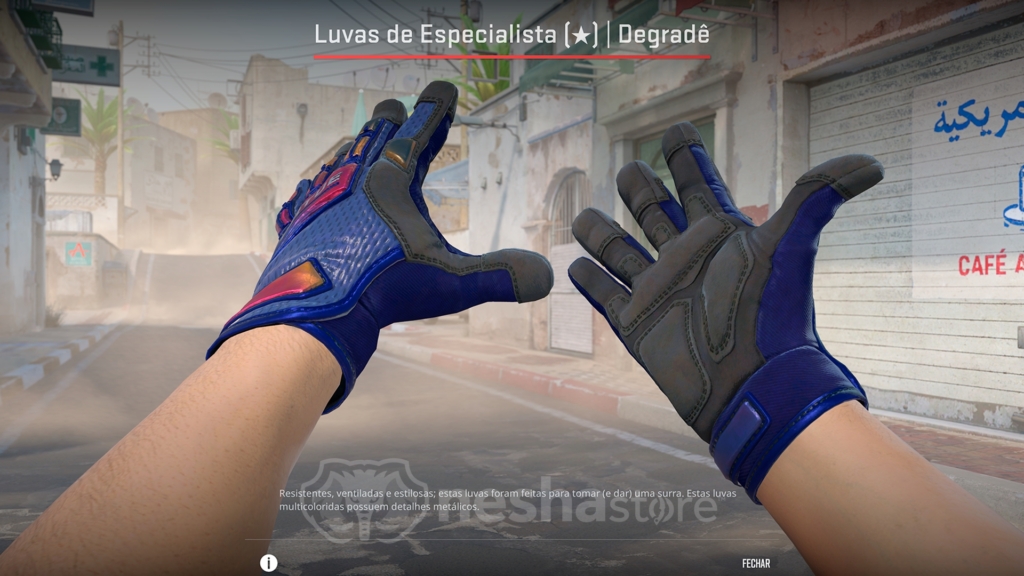 Luvas de Especialista | Degradê