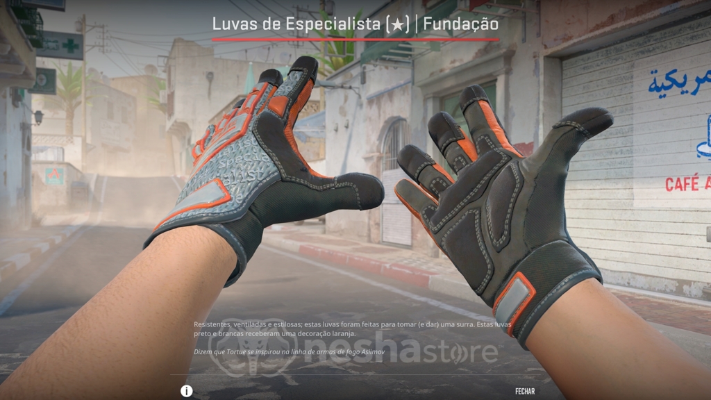 Luvas de Especialista | Fundação