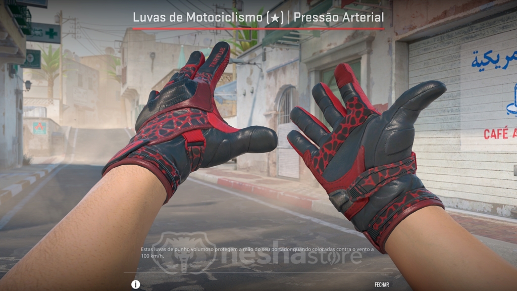 Luvas de Motociclismo | Pressão Arterial