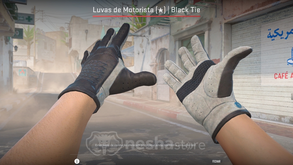 Luvas de Motorista | Black Tie