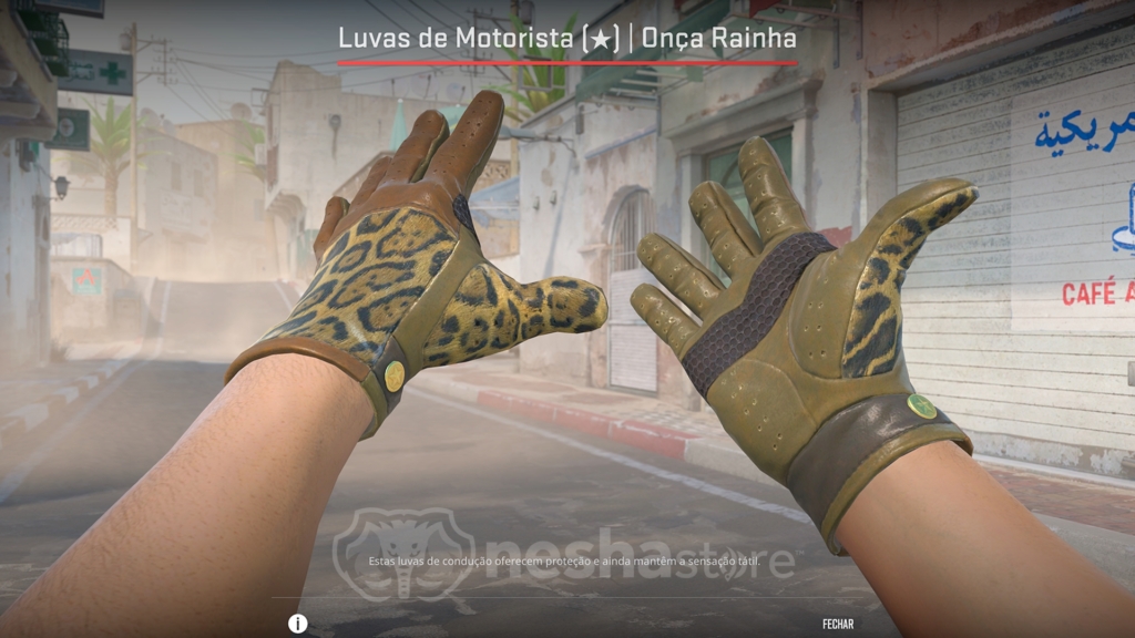 Luvas de Motorista | Onça Rainha