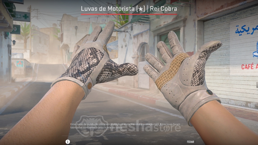 Luvas de Motorista | Rei Cobra