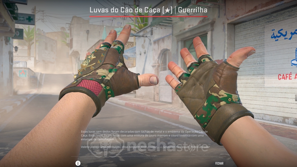 Luvas do Cão de Caça | Guerrilha