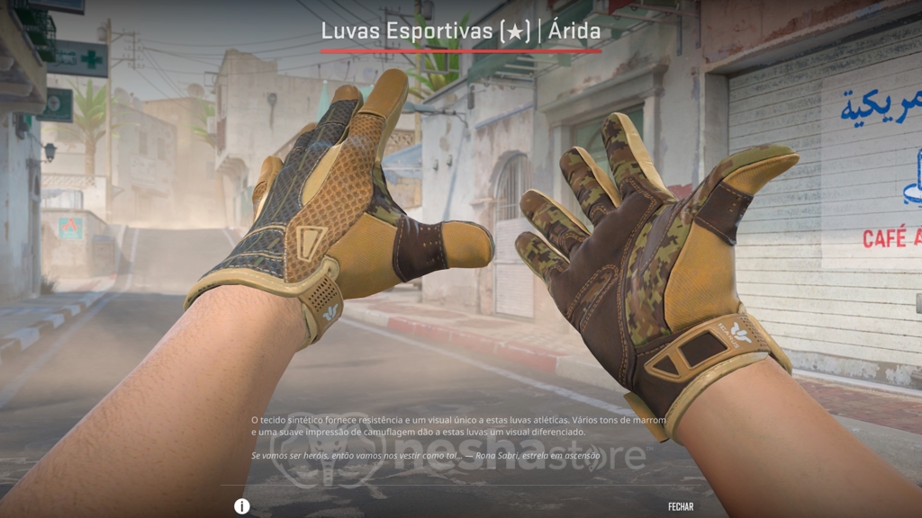 Luvas Esportivas | Árida