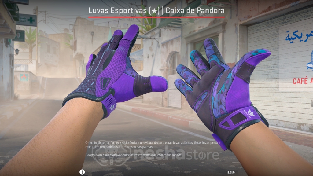 Luvas Esportivas | Caixa de Pandora