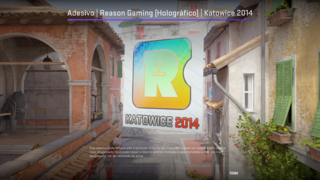Adesivo Reason Gaming Holo Katowice 2014