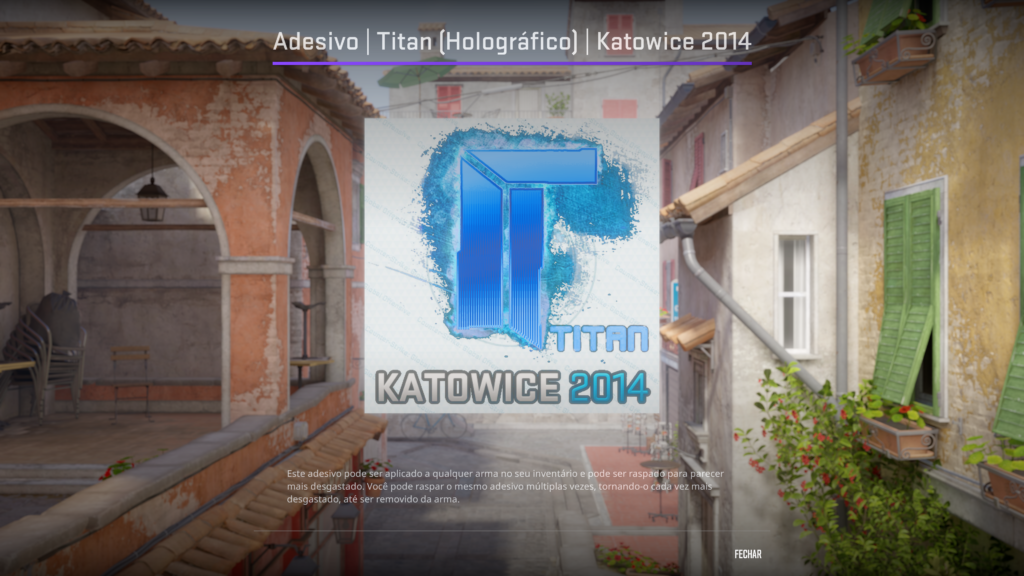 Adesivo Titan Holo Katowice 2014