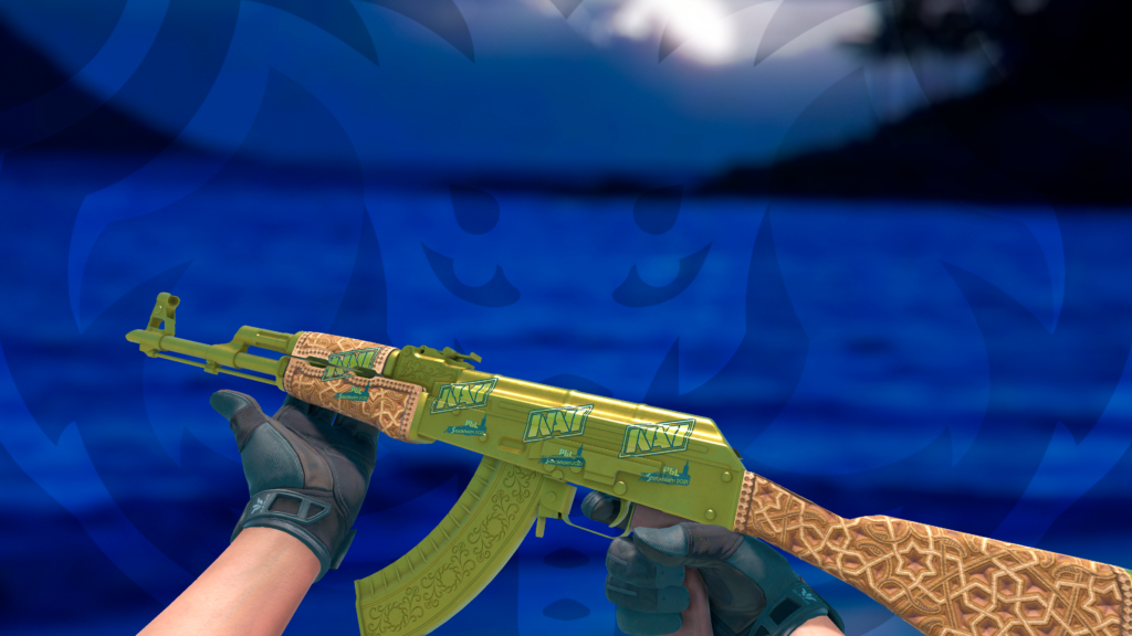 AK-47 Arabesca Dourada navi gold 2021