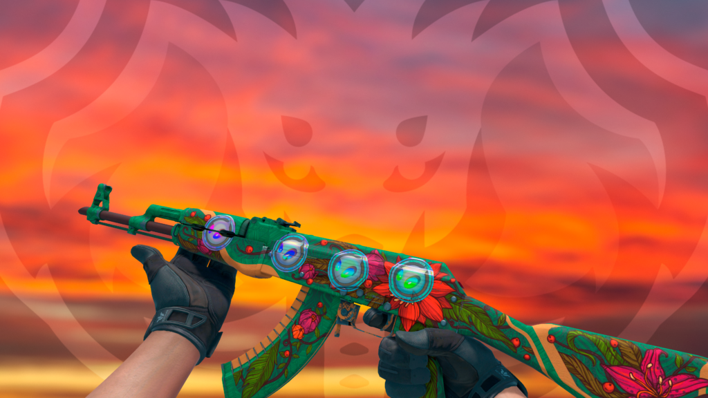 AK-47 Lótus Selvagem sticker dignitas