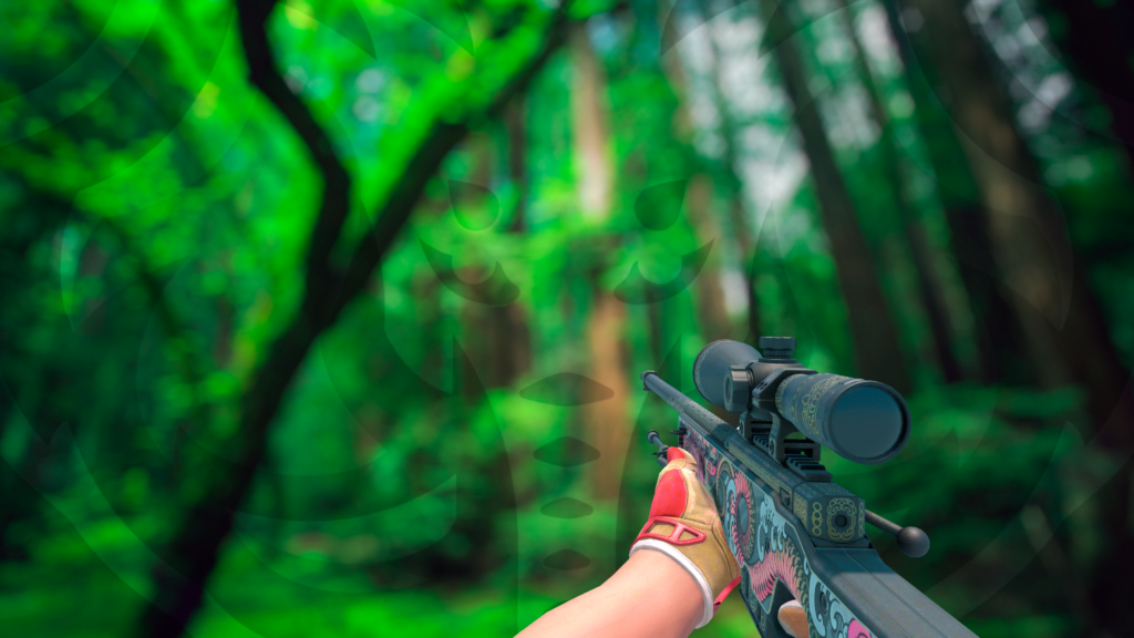 AWP Dualidade com luva faquinha