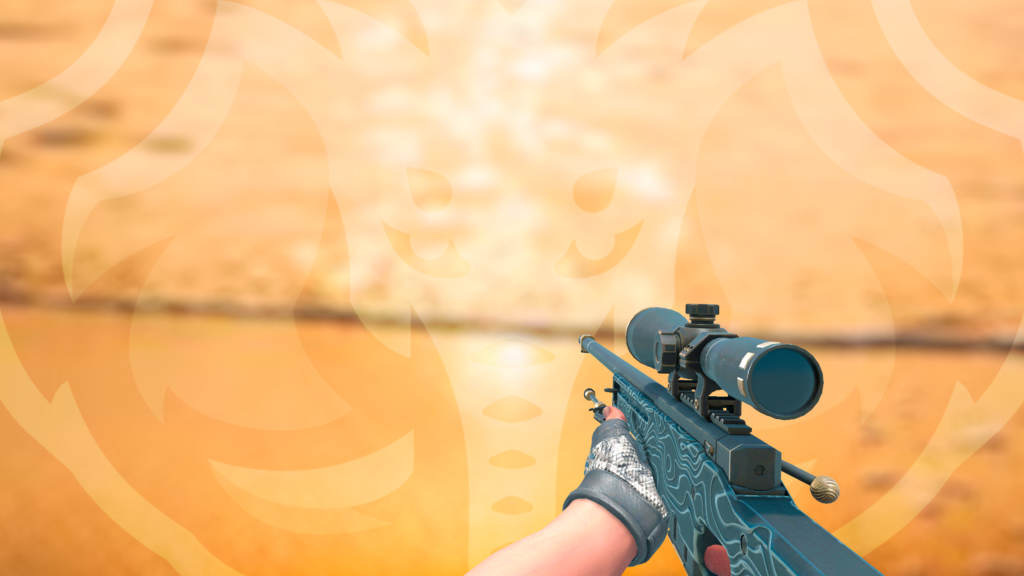 AWP Nilo Negro luva unhinged