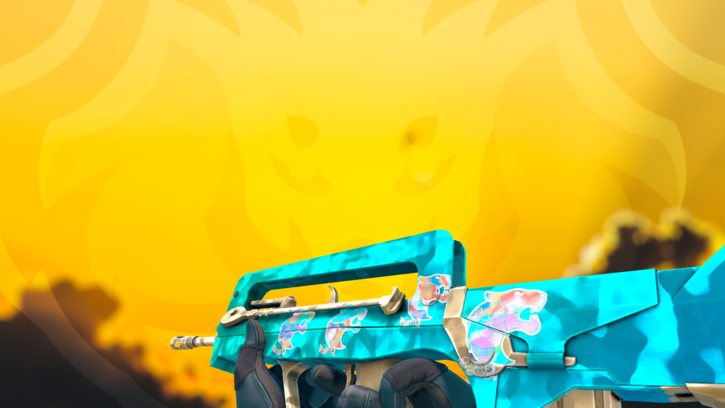 FAMAS Águas de Néftis adesivo FURIA