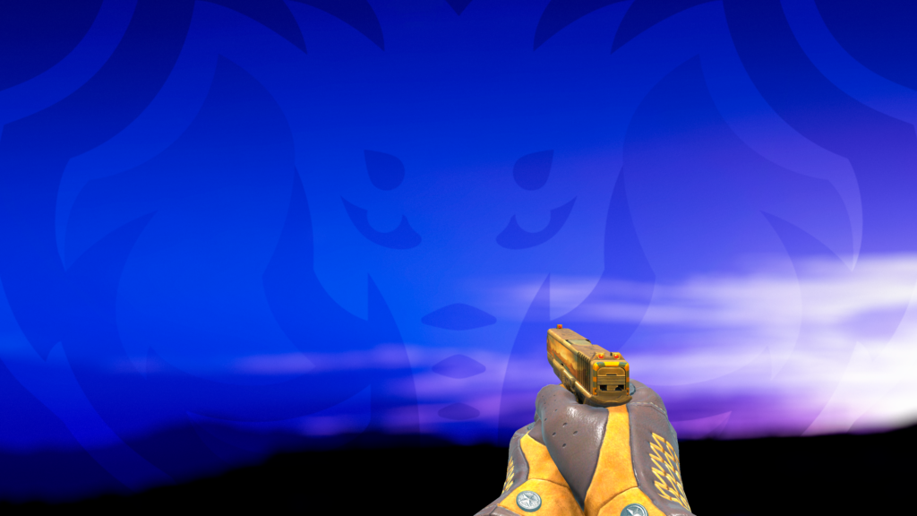 Glock-18 Domínio de Ramsés com Luvas Ultrapassante