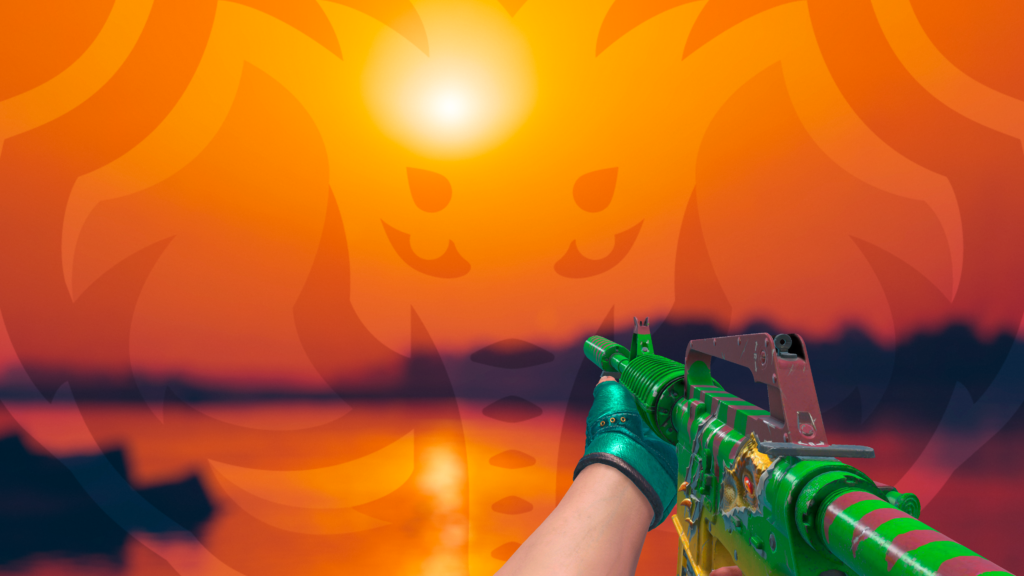 M4A1-S Enforossauro-S gloves jade