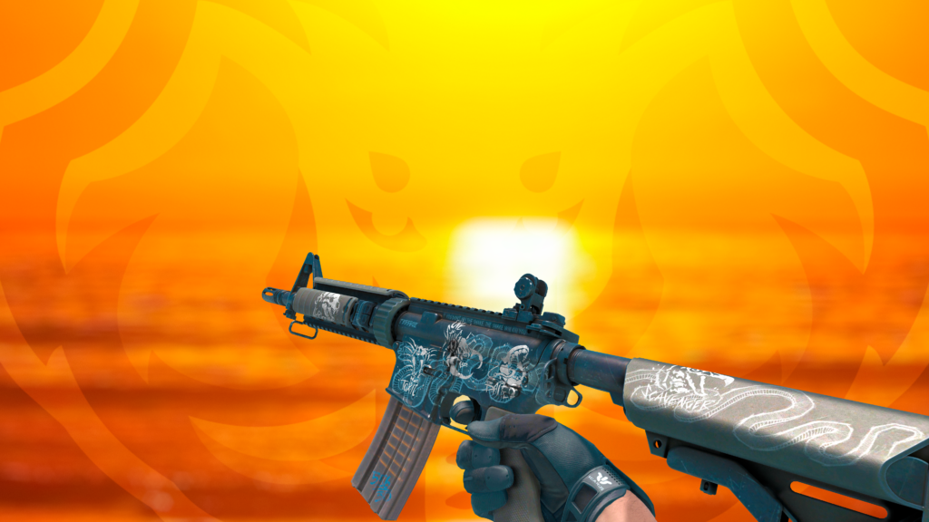 M4A4 Senhor do Rabisco adesivos predadores ferozes